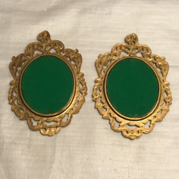 Vintage set of Thomas Gainsborough Pinky & Blue Boy farmed pictures from Italy - Picture 4 of 7